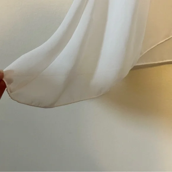 Miracle Suit White Sheer Swimsuit CoverUp Sz Medium - Picture 4 of 5